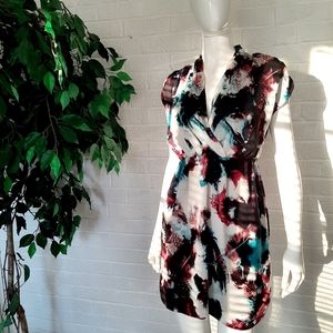 Dark floral dress